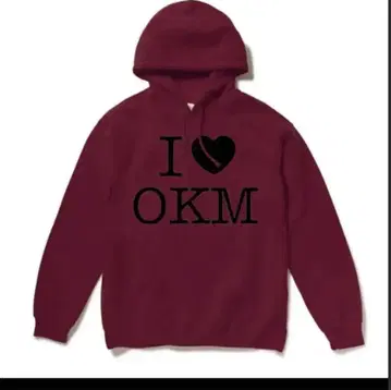 I LOVE OKM 후드티