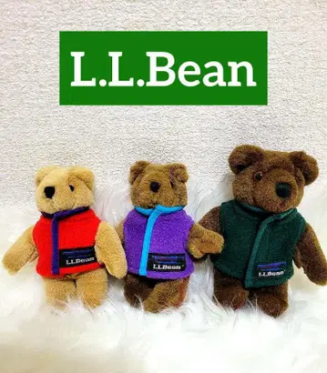 L.L.Bean 봉제 인형 손가락 인형 세트 레어