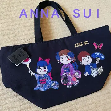 안나수이 토트백 페코짱 포코짱 페코라 콜라보 런치백