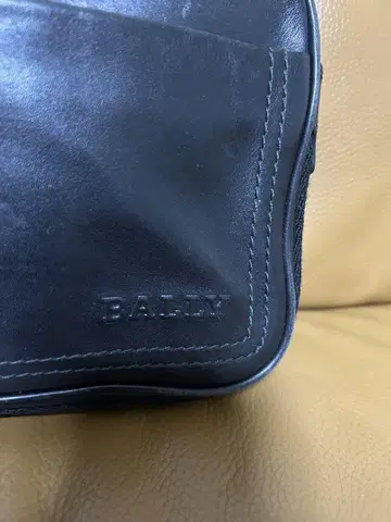 BALLY 발리 클러치 백 가죽 블랙