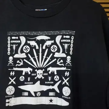 90s 극악 티셔츠 빈티지 아웃로