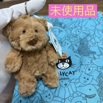 Jellycat 제리캣 바르셀로나 베어 봉제 인형 키링 복조리 포함