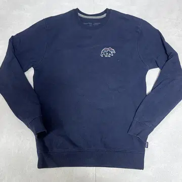 Patagonia 네이비 크루넥 트레이닝복 곰 자수