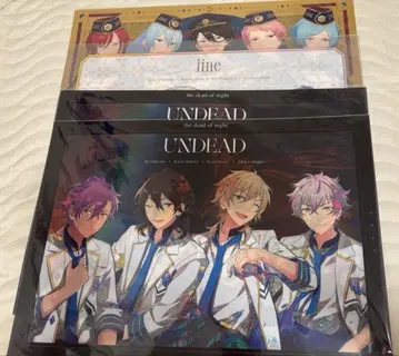앙스타 추억 특전 스타라이 클리어 포스터 오기인 fine UNDEAD