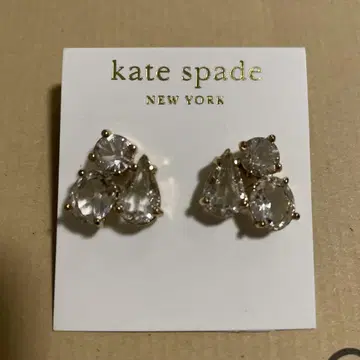 kate spade 크리스탈 귀걸이