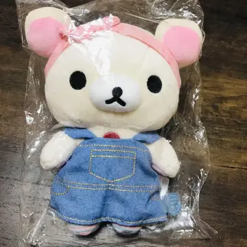 코리락쿠마 코모레비 캠핑 봉제 인형