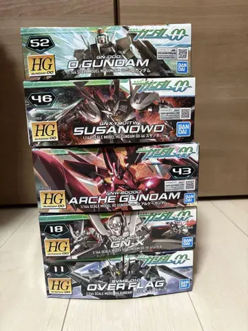 HG 더블 오 키트 5종 세트