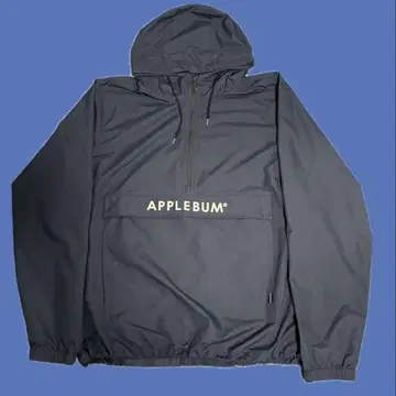 APPLEBUM 구제 의류 네이비 마운틴 후드티 나일론 자켓