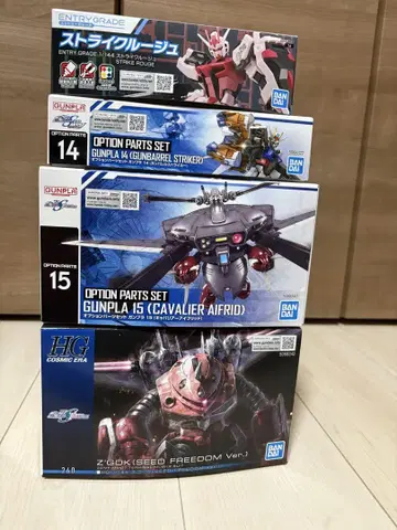 HG 즈고크 SEED FREEDOM ver. 외 4종 세트