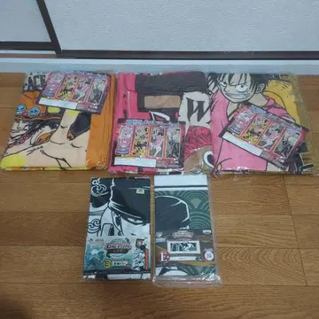 원피스 ONEPIECE 제일복권 경품 5종 세트 프리 케트