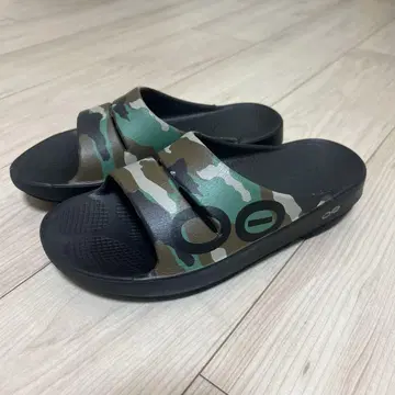 OOFOS 우포스 카모플라쥬 리커버리 샌들 EU40 26cm 카모플라주