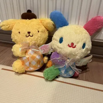 폼폼푸딩 우사하나 에모큐토 엔젤 빅 봉제 인형