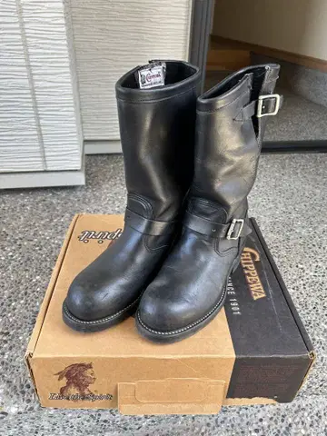 CHIPPEWA 엔지니어 부츠 비브람 밑창 27863 6인치 1/2E