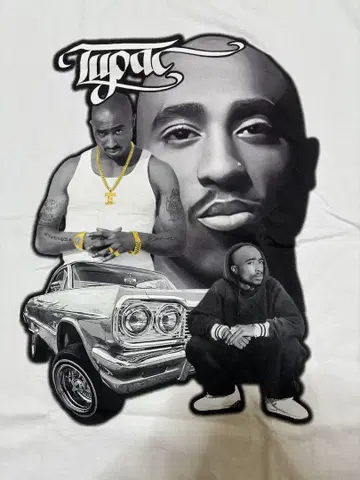 HIPHOP 티셔츠 2PAC