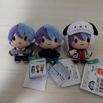 프로세카 후와푸치 마스코트 아오야기 토야 3종 세트