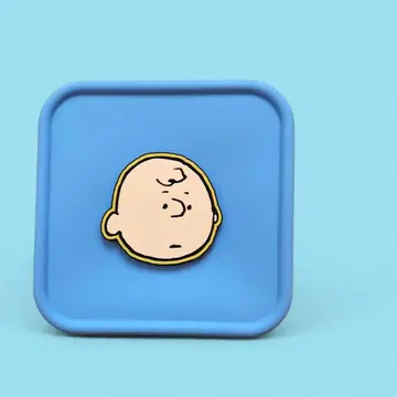한국 스누피 공식 상품 miniso 찰리 브라운 실리콘 파우치