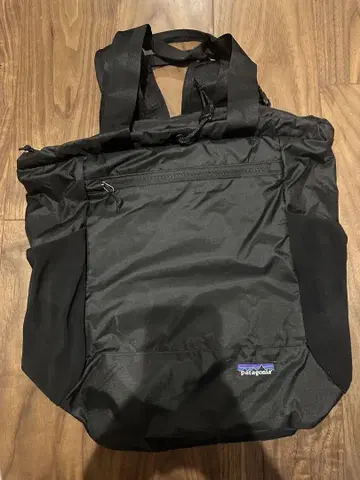 Patagonia 블랙 토트백