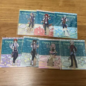 스토푸리 아크릴 스탠드 리이누 생일 아크릴 스탠드 전 세트