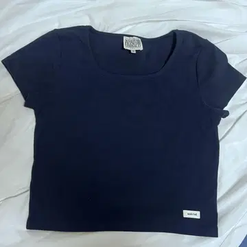 마리떼 프랑소와 저버 W BASIC CROP TEE NV