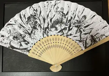 도줄사 수묵화 부채