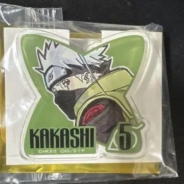 NARUTO 하타케 카카시 트레이딩 아크릴 클립 배지
