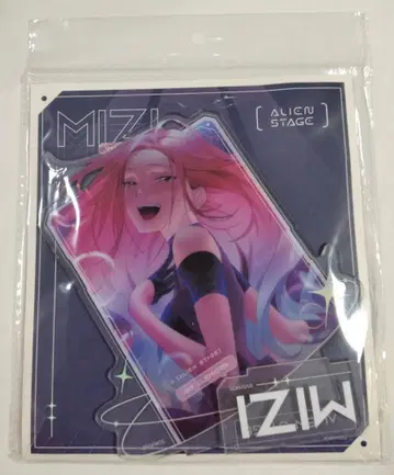 (미개봉) 아크릴 스탠드 반신 미지 MIZI 에이리언 스테이지