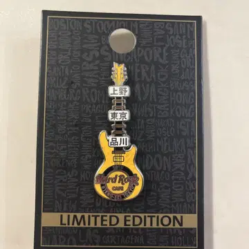Hard Rock Cafe 우에노 한정판 기타 고유명사 핑
