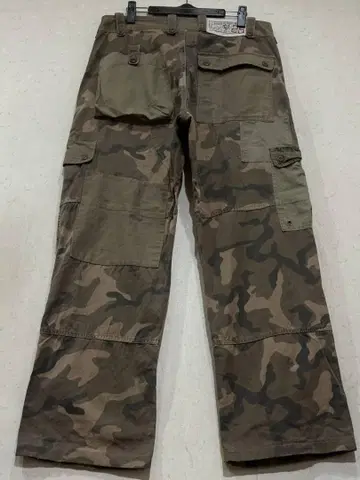 아비렉스 카모플라쥬 패치워크 카고 팬츠 XL