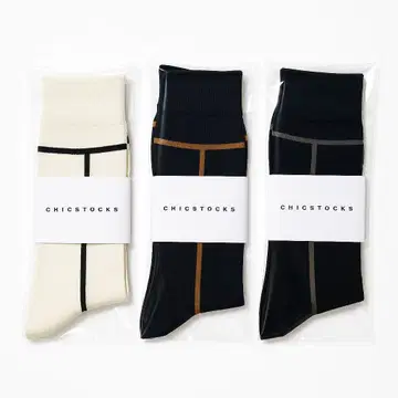 CHICSTOCKS 3켤레 세트 L 사이즈