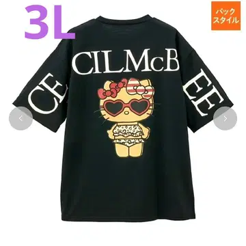 CECIL McBEE 세실 맥비 일광화상 키티 티셔츠