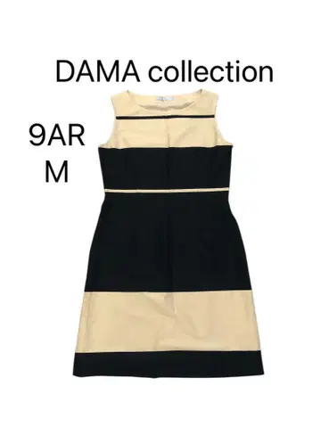DAMAcollection 다마 컬렉션 슬리브리스 원피스 패턴 M