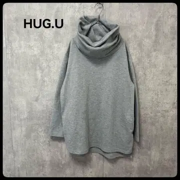 HUG.U 허그유 터틀넥 긴팔 하이넥 티셔츠