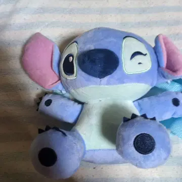 스티치 봉제 인형 미니백