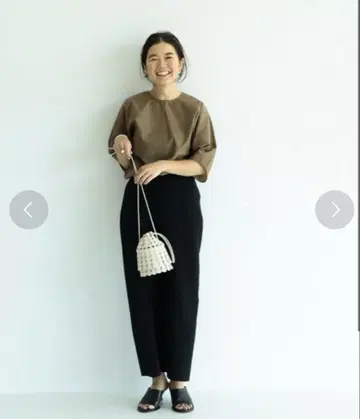 빔즈 코튼 나일론 와셔 타프타 풀오버