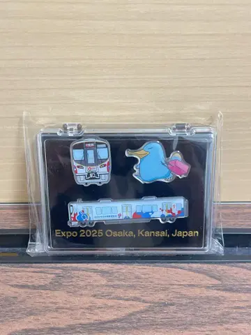 EXPO2025 오사카 만국박람회 얏쿠얏쿠 이코짱 오사카 순환선 핑 배지