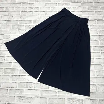 두클라쎄 스카초 가우초 팬츠 허리밴딩 스트레치 네이비 M