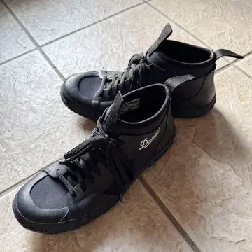 Danner 블랙 하이컷 신발 아웃도어 신발