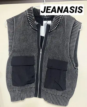 JEANASIS 블리치 포켓 숏 베스트