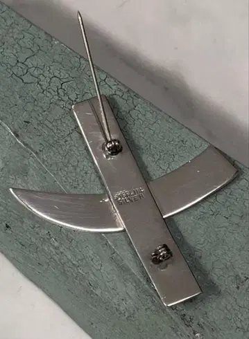 STERLING SILVER 18.7g 실버 빈티지 브로치