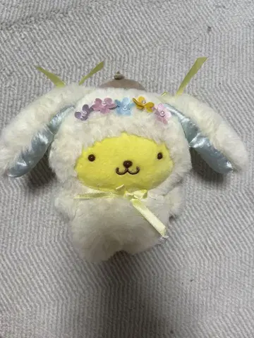 폼폼푸딩 마스코트 홀더 부활절 디자인 산리오 캐릭터