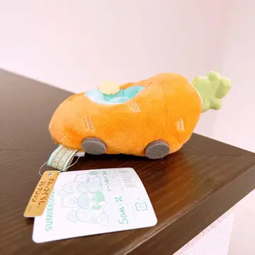 스미코구라시 타베모노 왕국 당근 차량 테노리 봉제 인형용 수주
