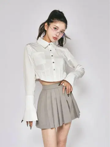 DARICH 코르셋 숏 셔츠