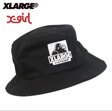 XLARGE 블랙 버킷 햇 새상품 택 포함