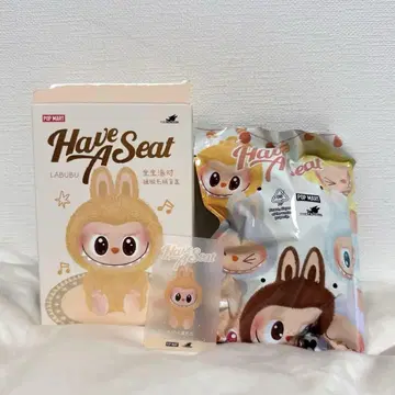 러브부 LABUBU Have A Seat 봉제 인형 BABA