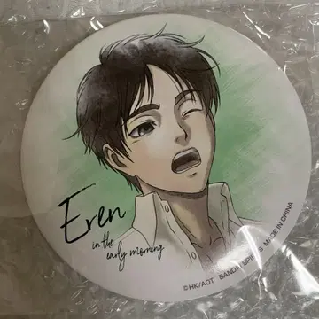 진격의 거인 제일복권 캔뱃지 엘렌 하품 D상