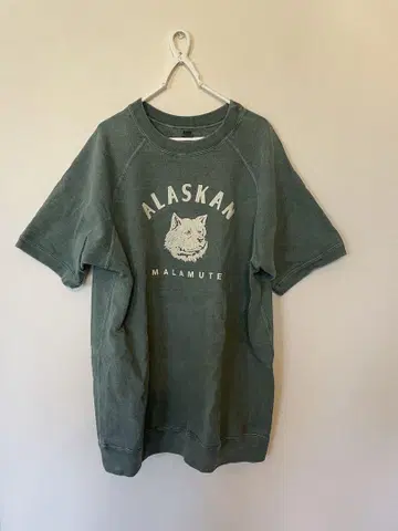 반스 아웃피터즈 90's ALASKAN 5부 소매 맨투맨