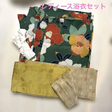 여성용 유카타 3개 세트 [새상품급]