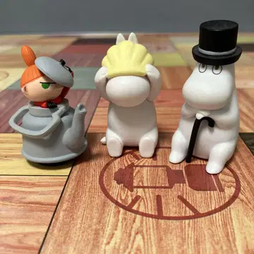 MOOMIN 피규어 세트 무민 무민 아빠 리틀 미