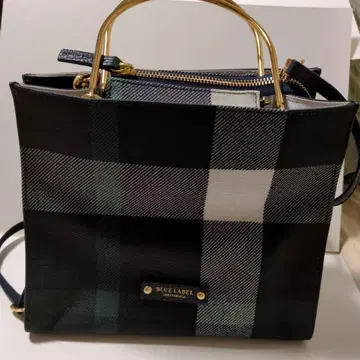 BLUE LABEL CRESTBRIDGE 체크 무늬 숄더백