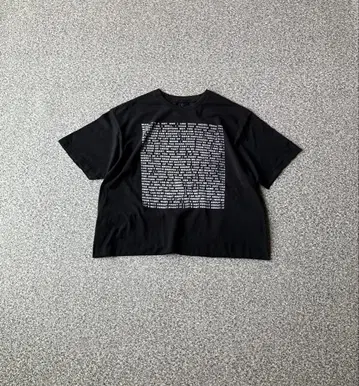 00s 아트 t 메시지 t 블랙 티셔츠 y2k